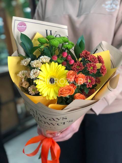 Сборный букет #А0090