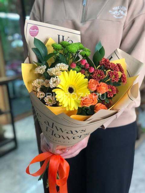 Сборный букет #А0090
