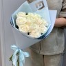 Букет из белоснежных роз  #R1125